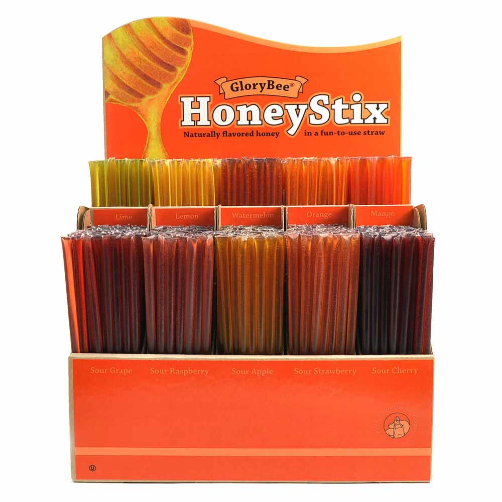 Glory Bee Honey Sticks Assorted Flavors Sedona Tea Blends